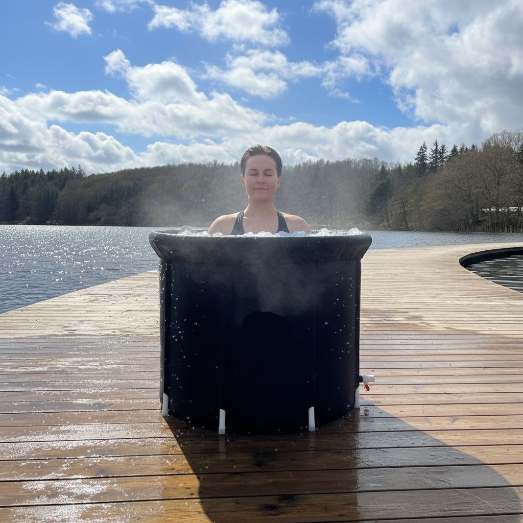 Cooling Portable Ice Bath Foldable Insulated Tub
