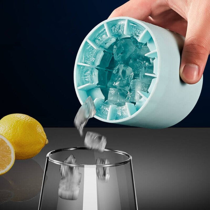 Cooling Portable Ice Maker Silicone Tray Cup Pack Easy Use