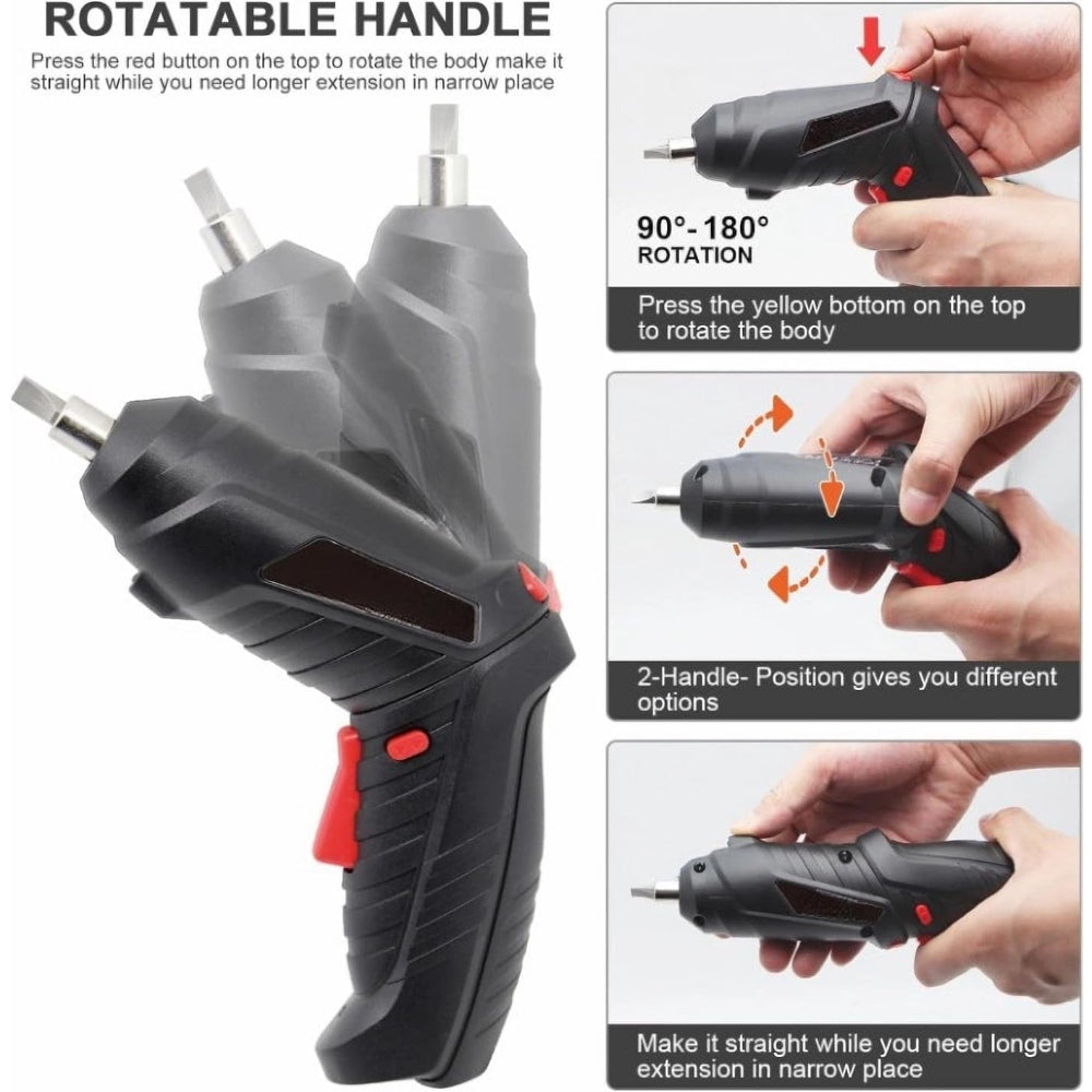 Cordless Drill Power Drill Electric Screwdriver Compact Design