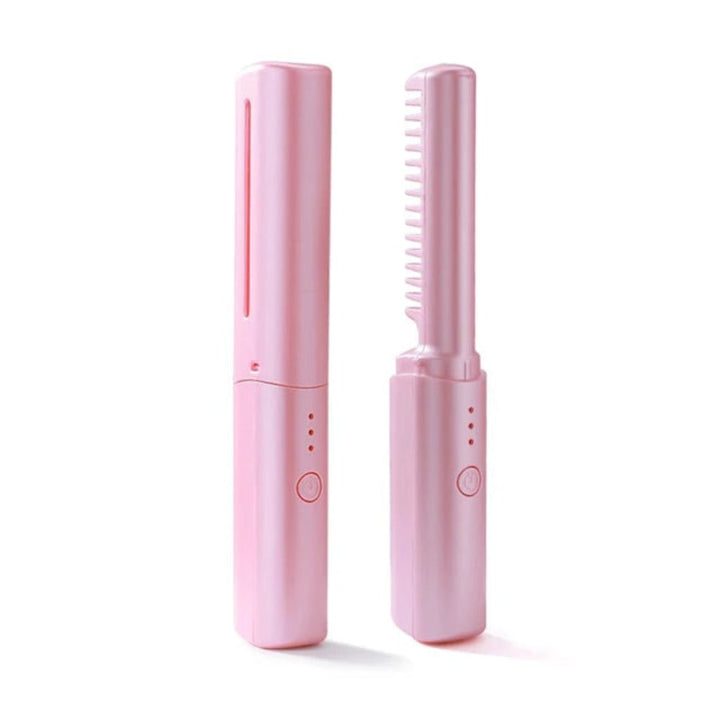 Cordless Portable Hair Straightener Travel Mini Styling
