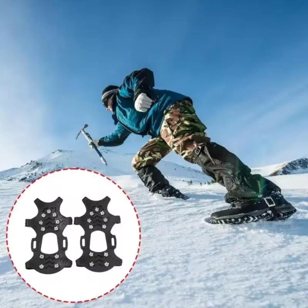 Crampons Snow Ice Stretch Slip-On Design