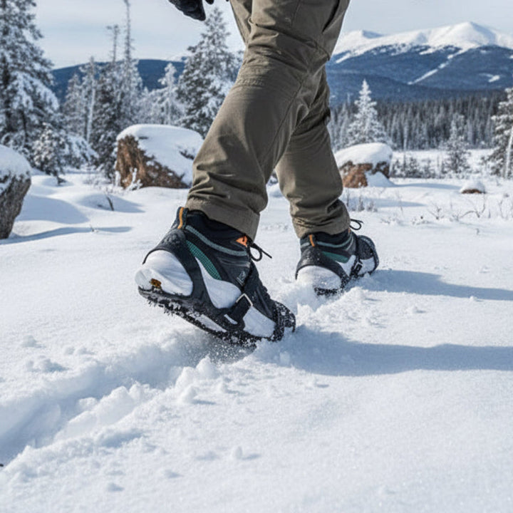 Crampons Snow Ice Stretch Slip-On Design