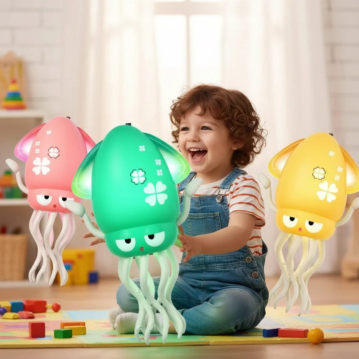 Dancing Octopus Toy Lights Music Interactive Playtime