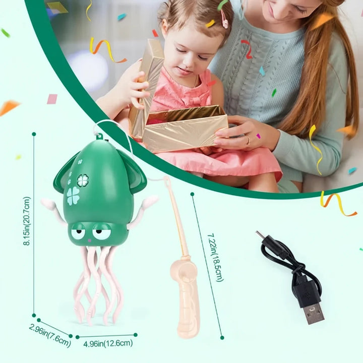 Dancing Octopus Toy Lights Music Interactive Playtime