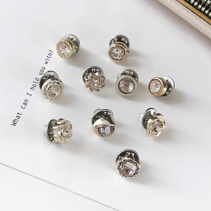 Decorative Brooches Clothing Accessories Stylish Set