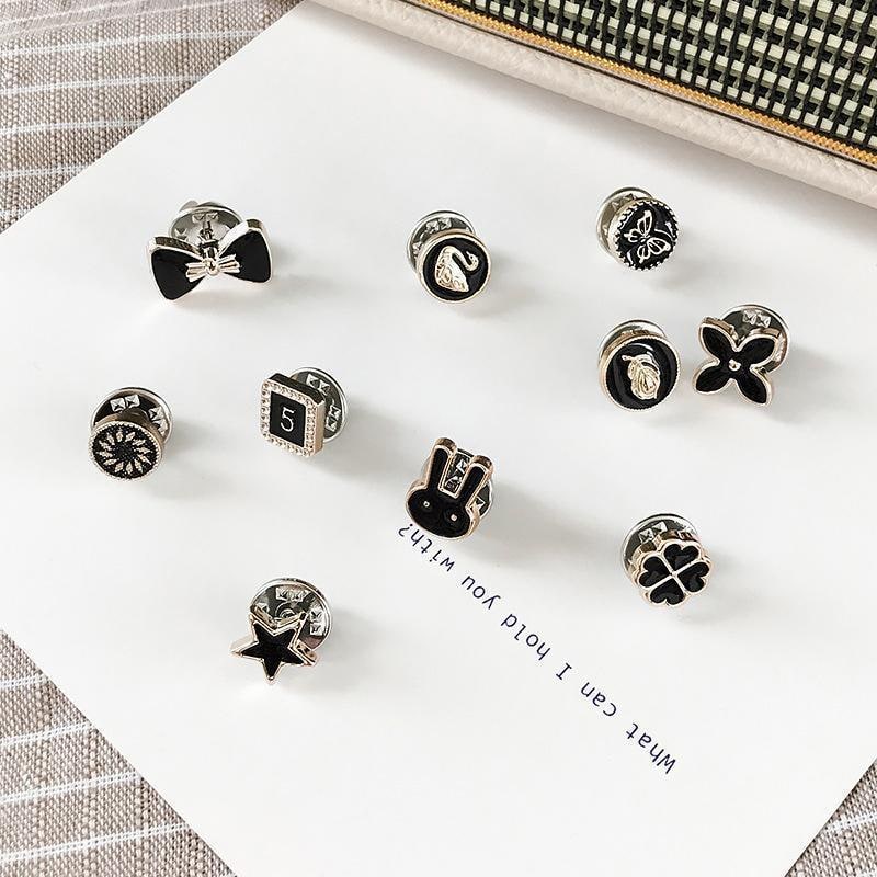 Decorative Brooches Clothing Accessories Stylish Set
