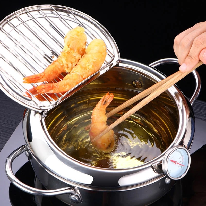 Deep Fryer Kitchen Appliance Temperature Control System