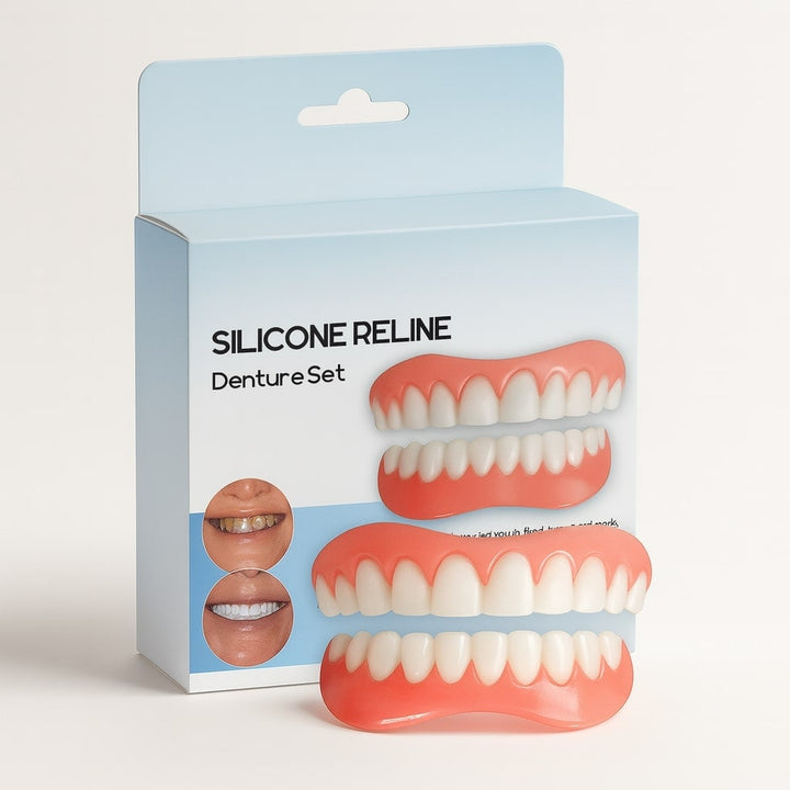 Denture Adhesive Denture Reline Kit Adjustable Fit Tray