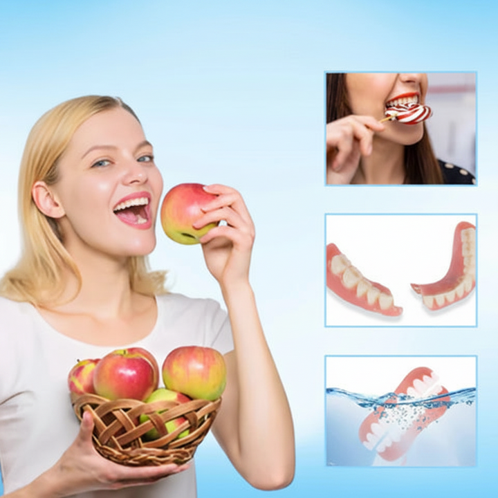Denture Adhesive Denture Reline Kit Adjustable Fit Tray