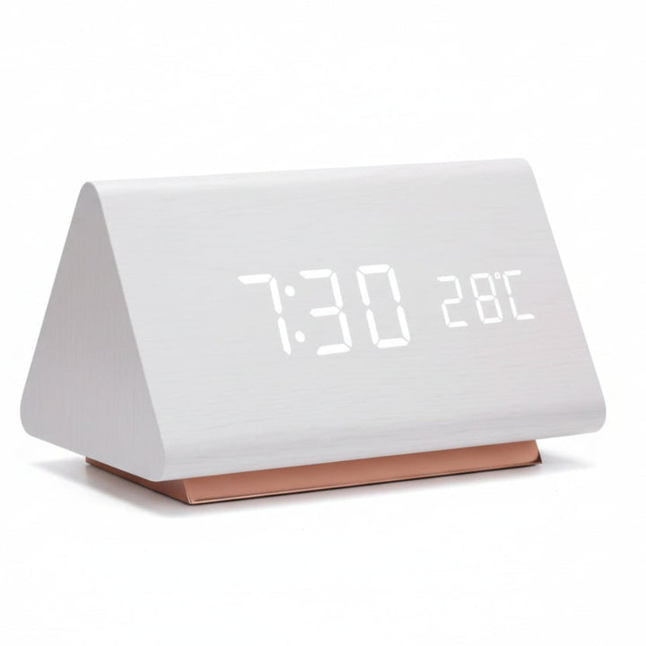 Digital Alarm Clock Modern Design Multi Function Display