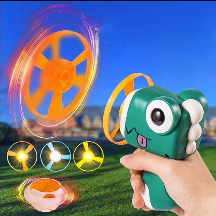 Dinosaur Toy Spinning Top Launcher Fridge Magnet