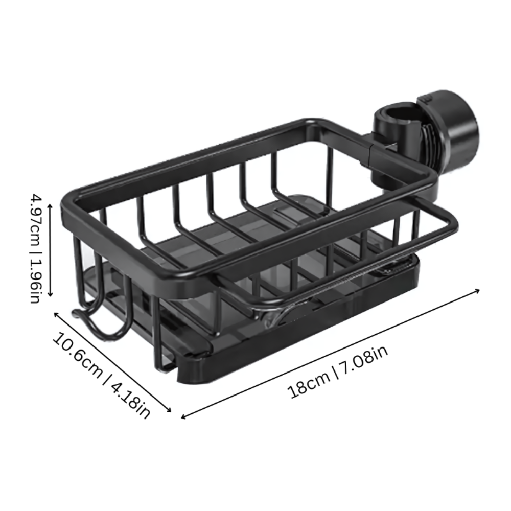 Dish Drying Rack Sink Caddy Organizer Kitchen Storage Basket