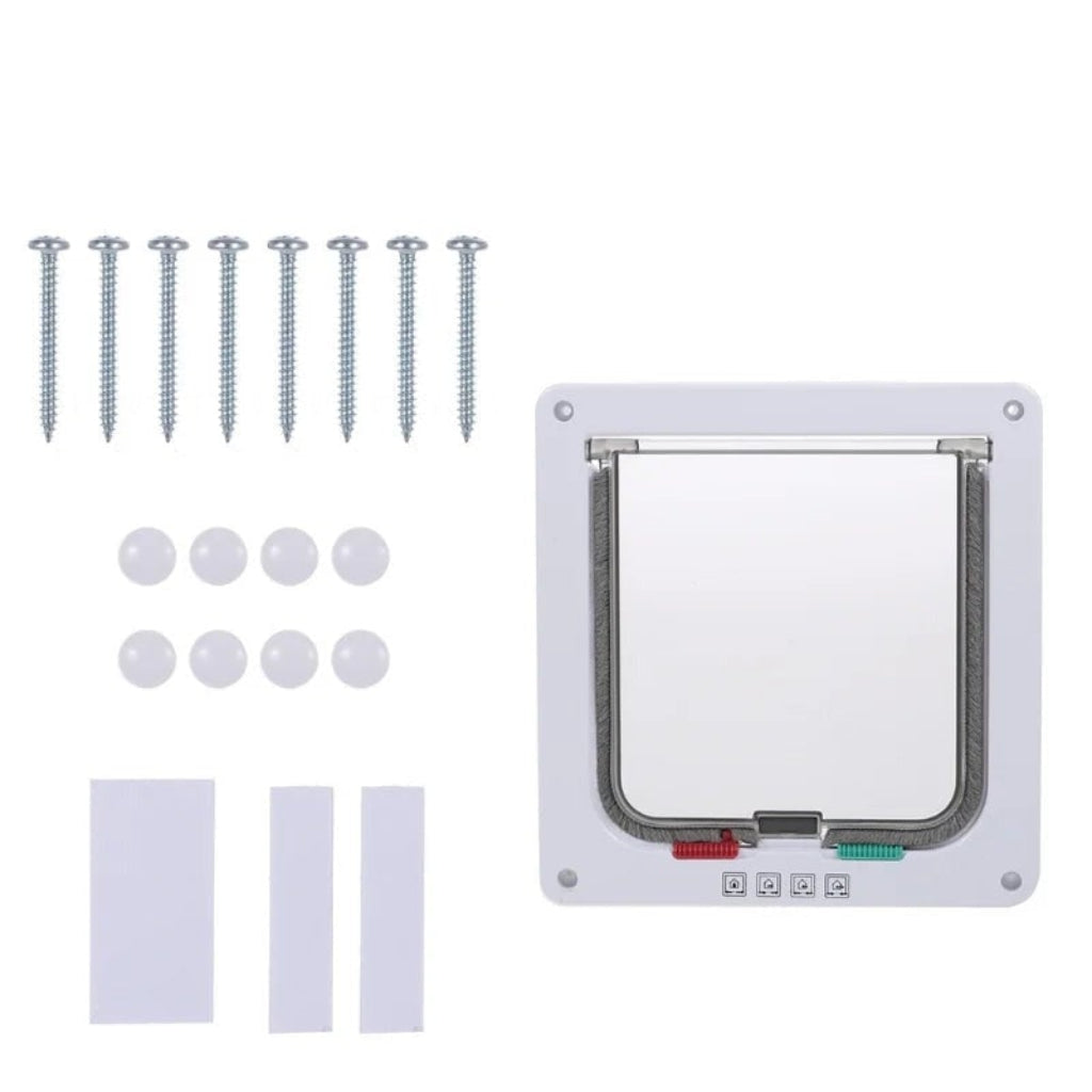 Dog Door Cat Door Pet Door Four Way Locking System