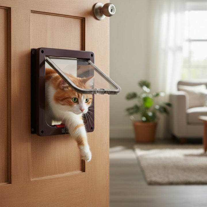 Dog Door Cat Door Pet Door Four Way Locking System