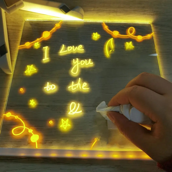 Drawing Tablet LED Drawing Board Light Up Art Display