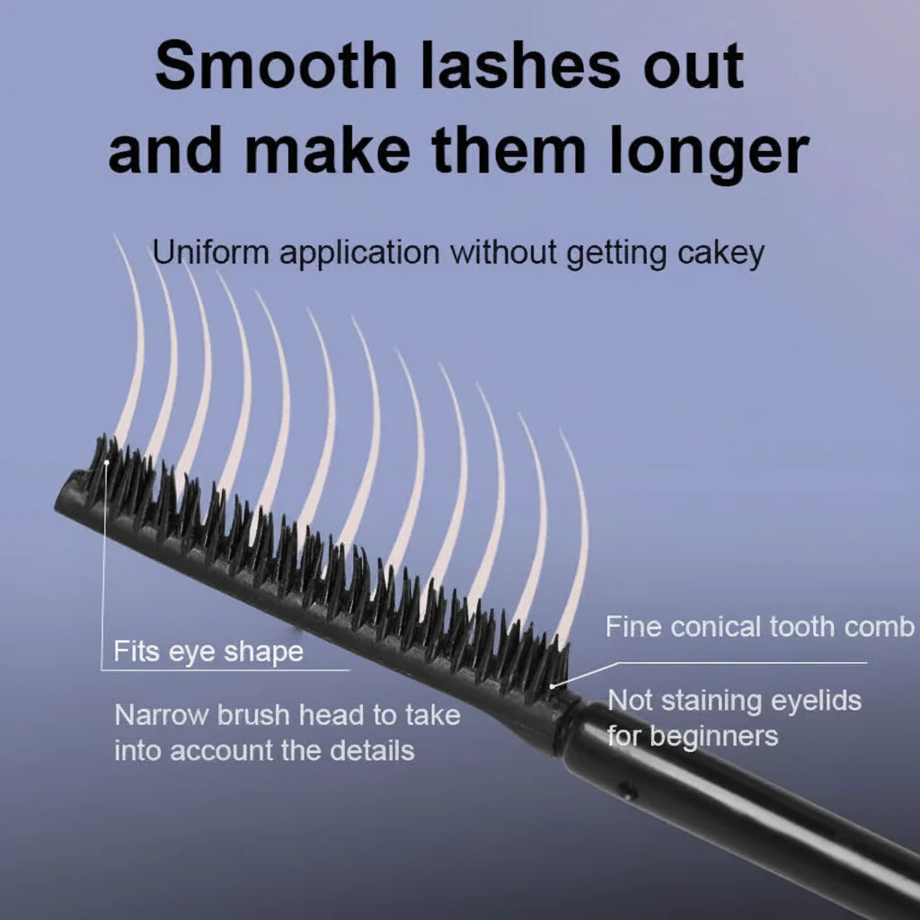 Lengthening Curling Mascara  Lush Voluminous Lashes Waterproof