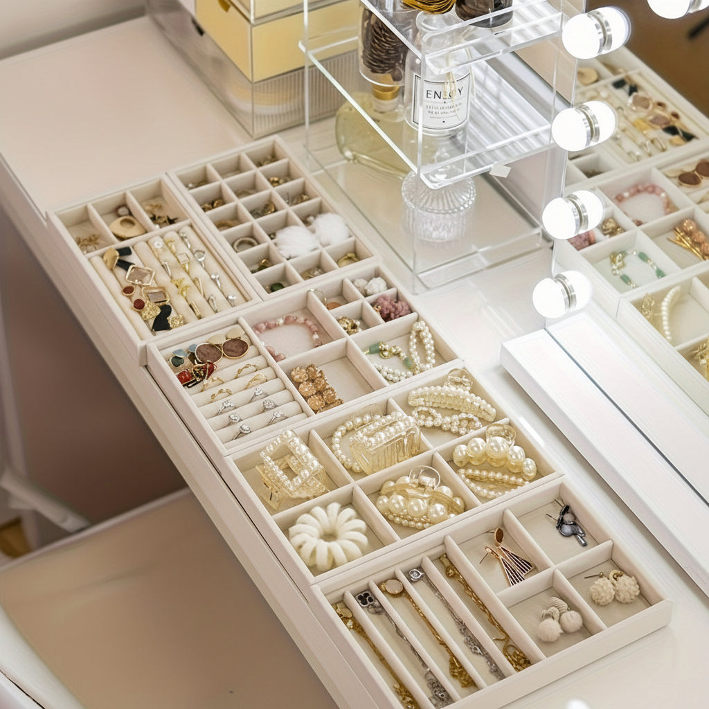 Jewellery Organizer Tray Mothers Day Drawer Storage Insert