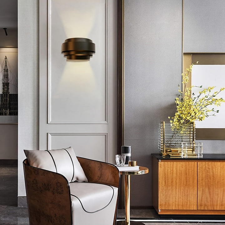 Modern Wall Sconce | Up &amp; Down Metal Wall Light