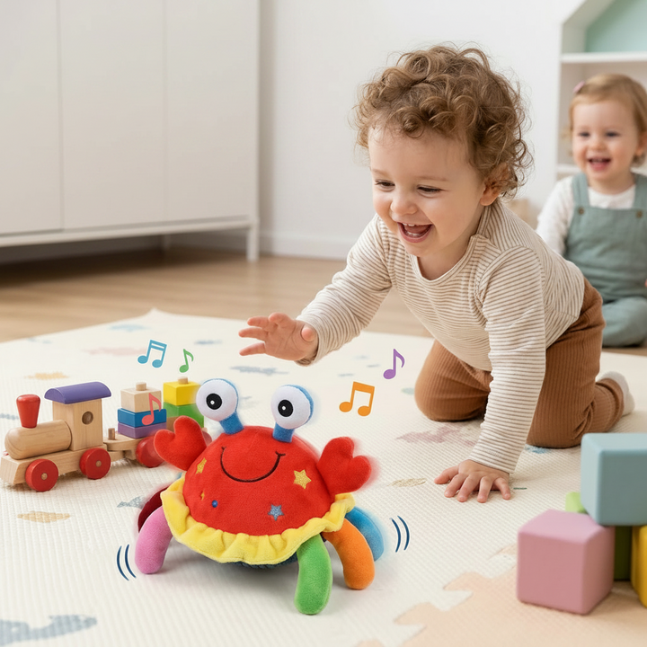 Educational Toy Interactive Toy Musical Crab Activity