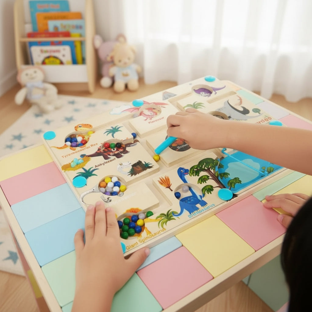 Educational Toy Toddlers Fine Motor Skills Dinosaur Maze