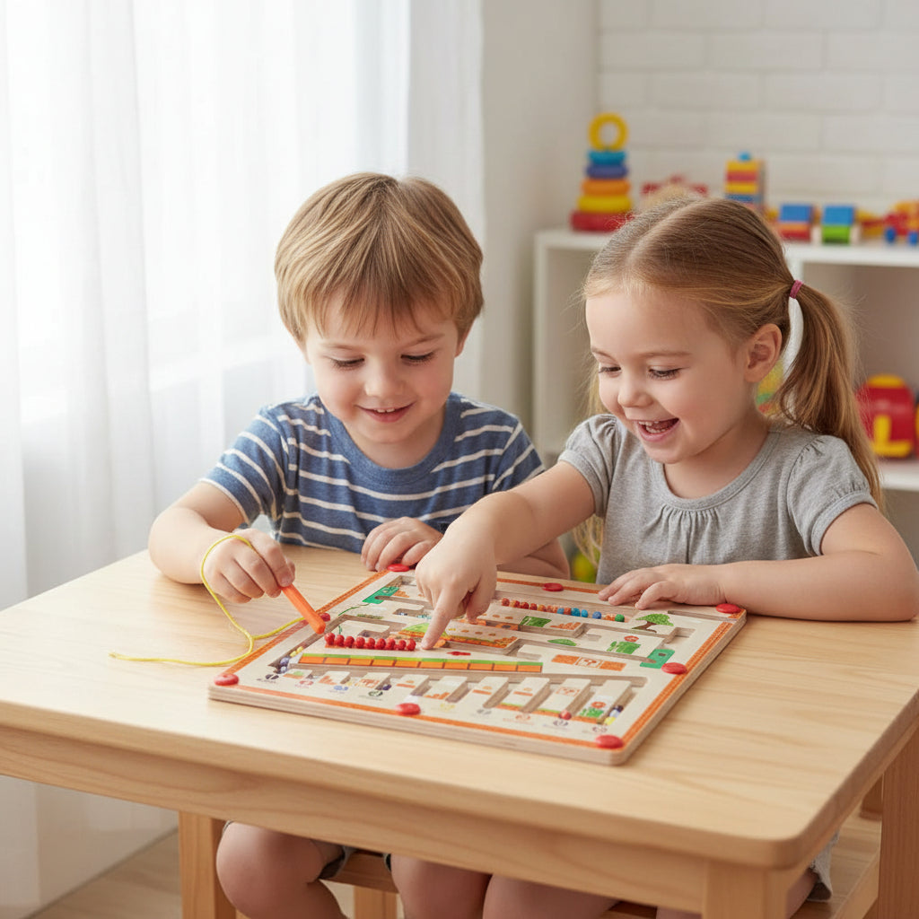 Educational Toy Toddlers Fine Motor Skills Magnetic Maze