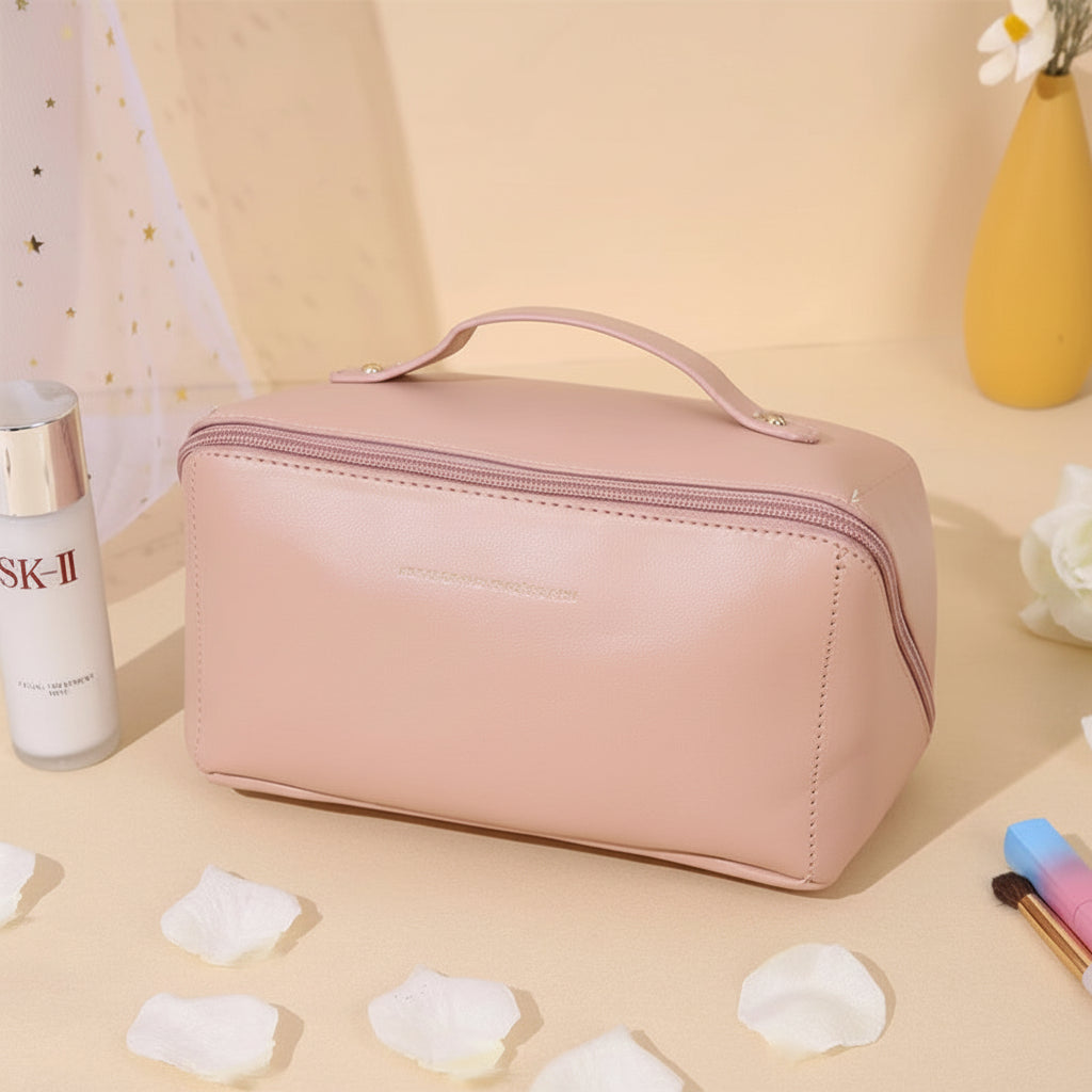 Makeup Bag Travel Cosmetic Organizer Large Capacity Toiletry Case