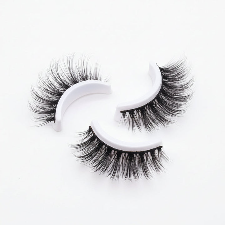 False Eyelashes Self Adhesive Reusable Washable Natural Look