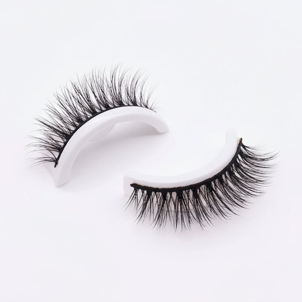 False Eyelashes Self Adhesive Reusable Washable Natural Look