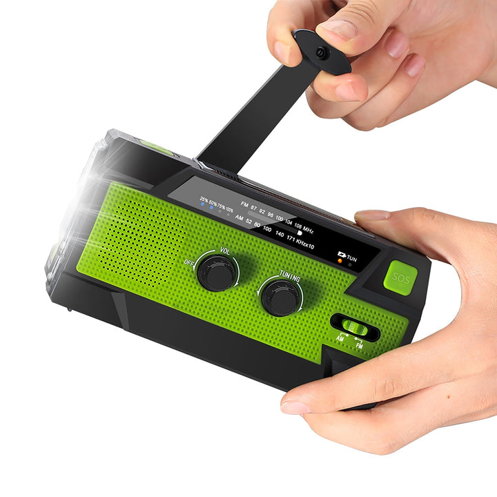 Emergency Radio Hand Crank Portable Survival Device