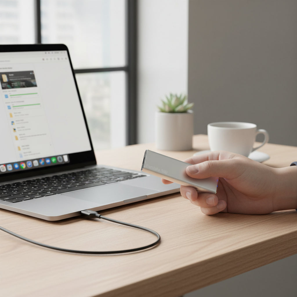 External Hard Drive Portable Ssd Plug Play High Speed USB