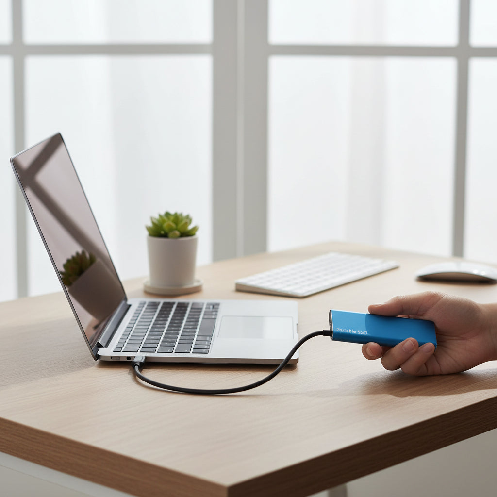 External Hard Drive Portable Ssd Plug Play High Speed USB