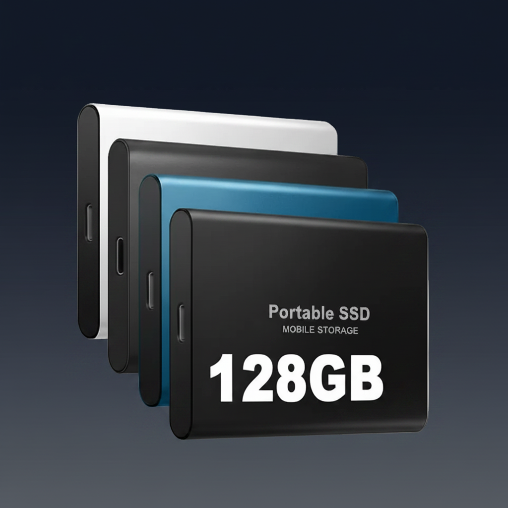 External Hard Drive Portable SSD Plug Play USB