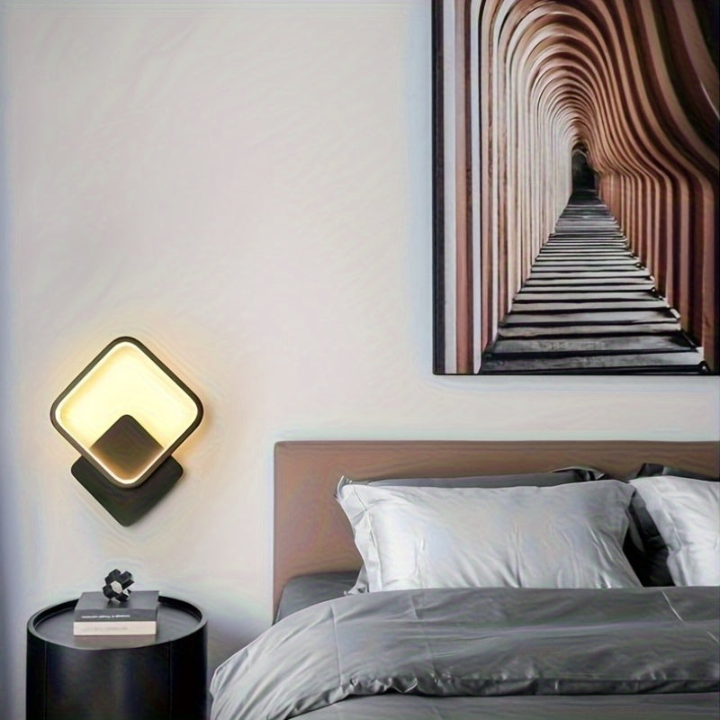 Modern Square LED Wall Lamp | Minimalist Geometric Lighting Fixture