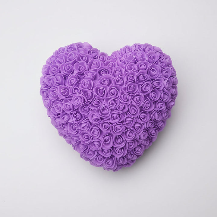 Rose Heart Mothers Day Gift Artificial Flower Table Decoration