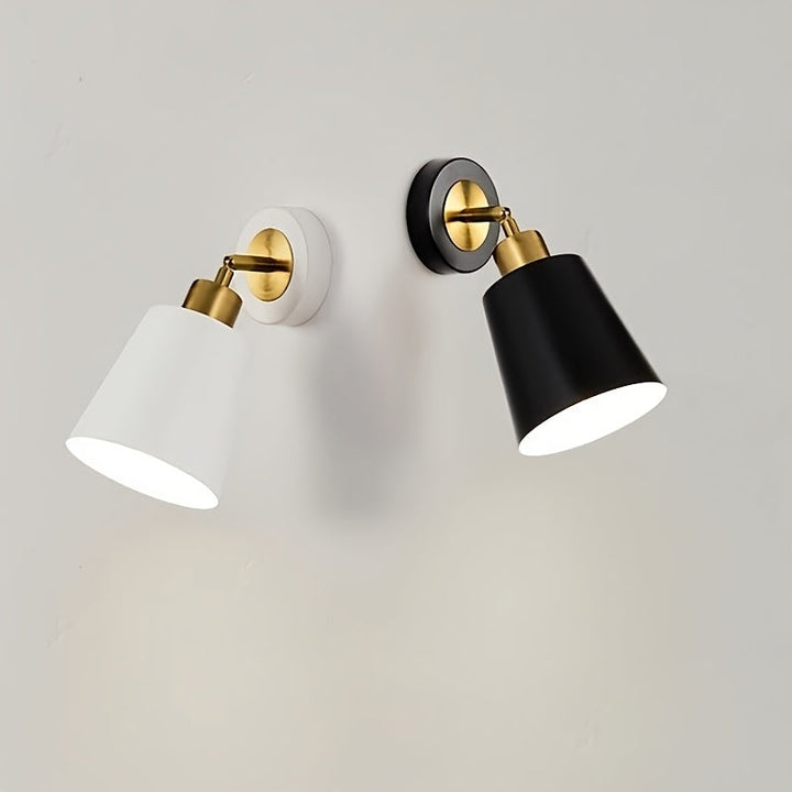 Modern Metal Wall Sconce Light | Adjustable Bedroom &amp; Living Room Lamp