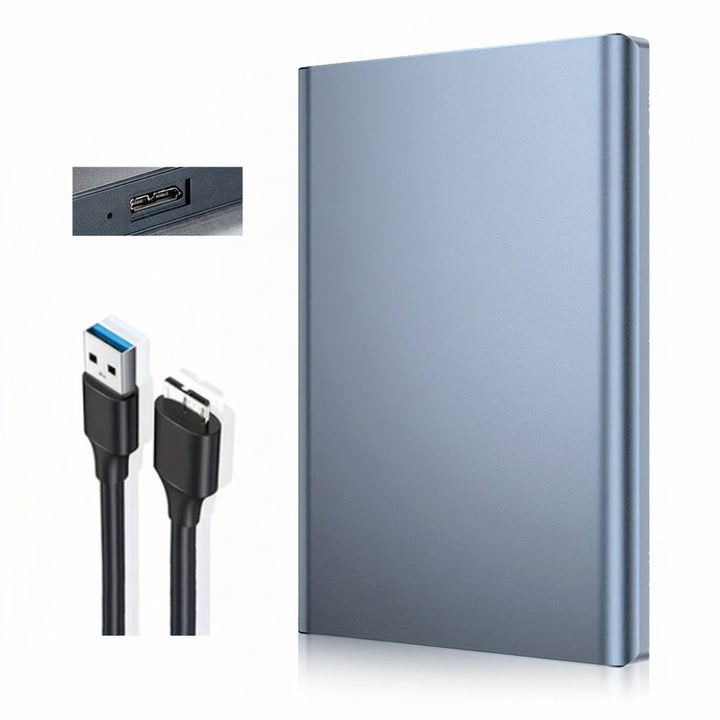 External Hard Drive Portable SSD 320GB USB Slim Laptop Storage