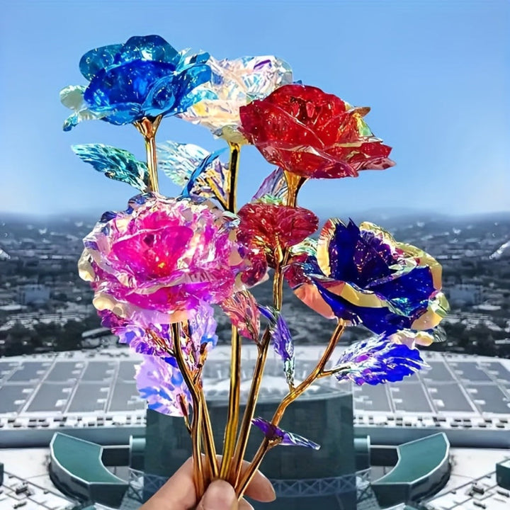 Flower Bouquet Mothers Day Gift Artificial Rose Table Decoration