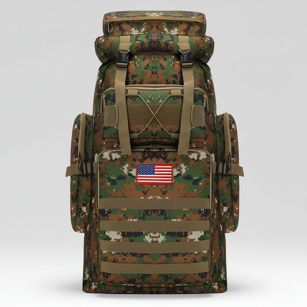 Hiking Backpack Large Capacity Tactical Daypack Outdoor Travel