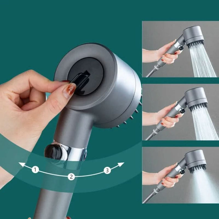 Filtered Water Shower Head Adjustable Spray Settings