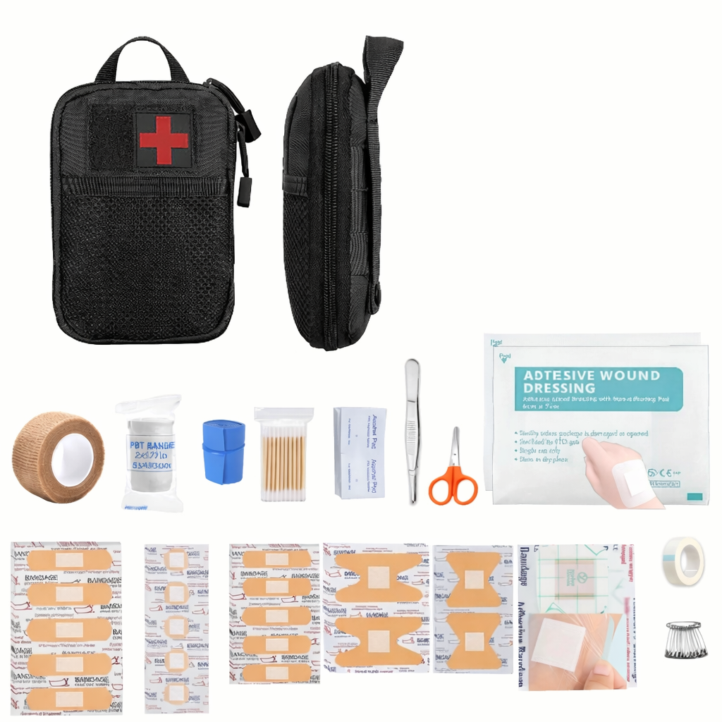 Emergency Survival Kit First Aid Tools Portable Gear Outdoor Safety