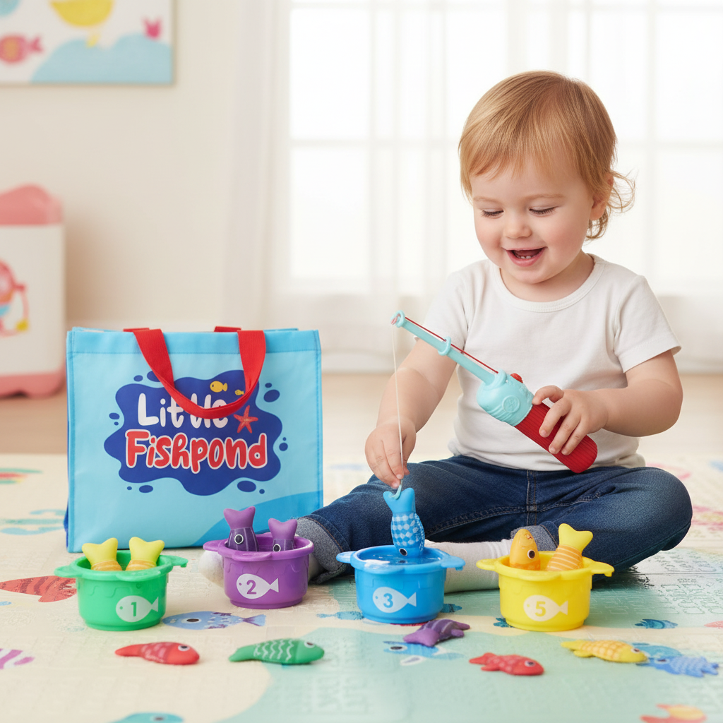 Fishing Toy Playset Interactive Fun Game