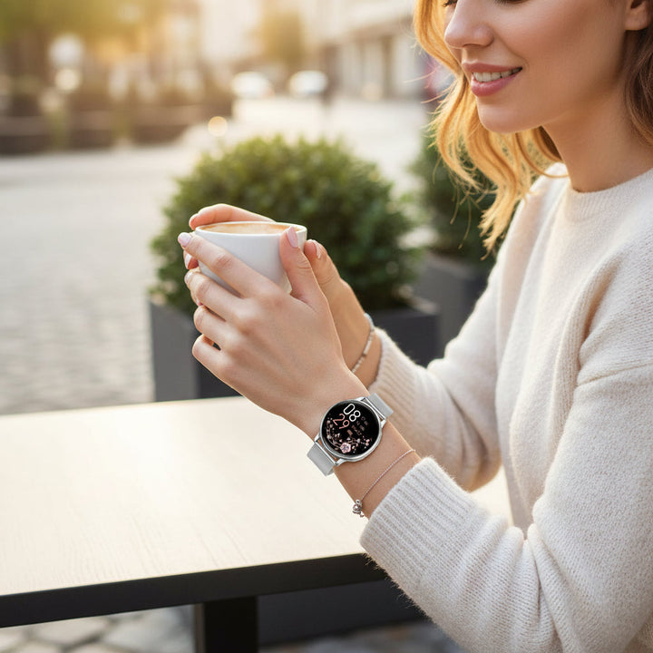 Fitness Tracker Smartwatch Heart Rate Monitoring