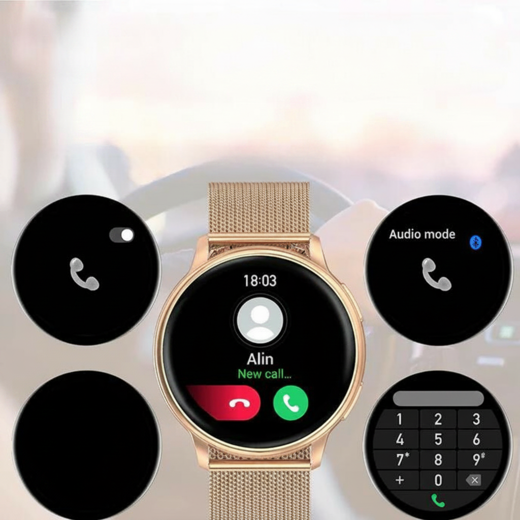 Fitness Tracker Smartwatch Heart Rate Monitoring