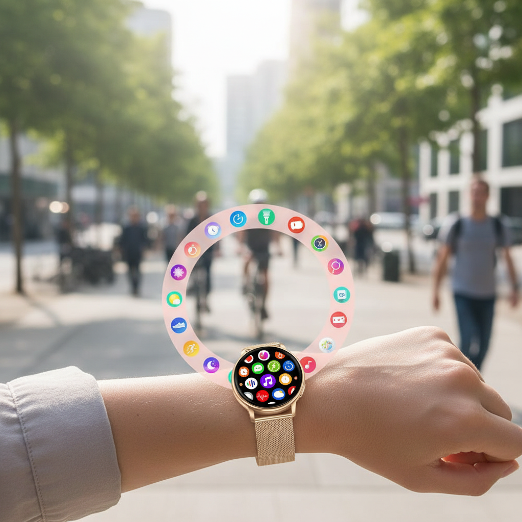 Fitness Tracker Smartwatch Heart Rate Monitoring