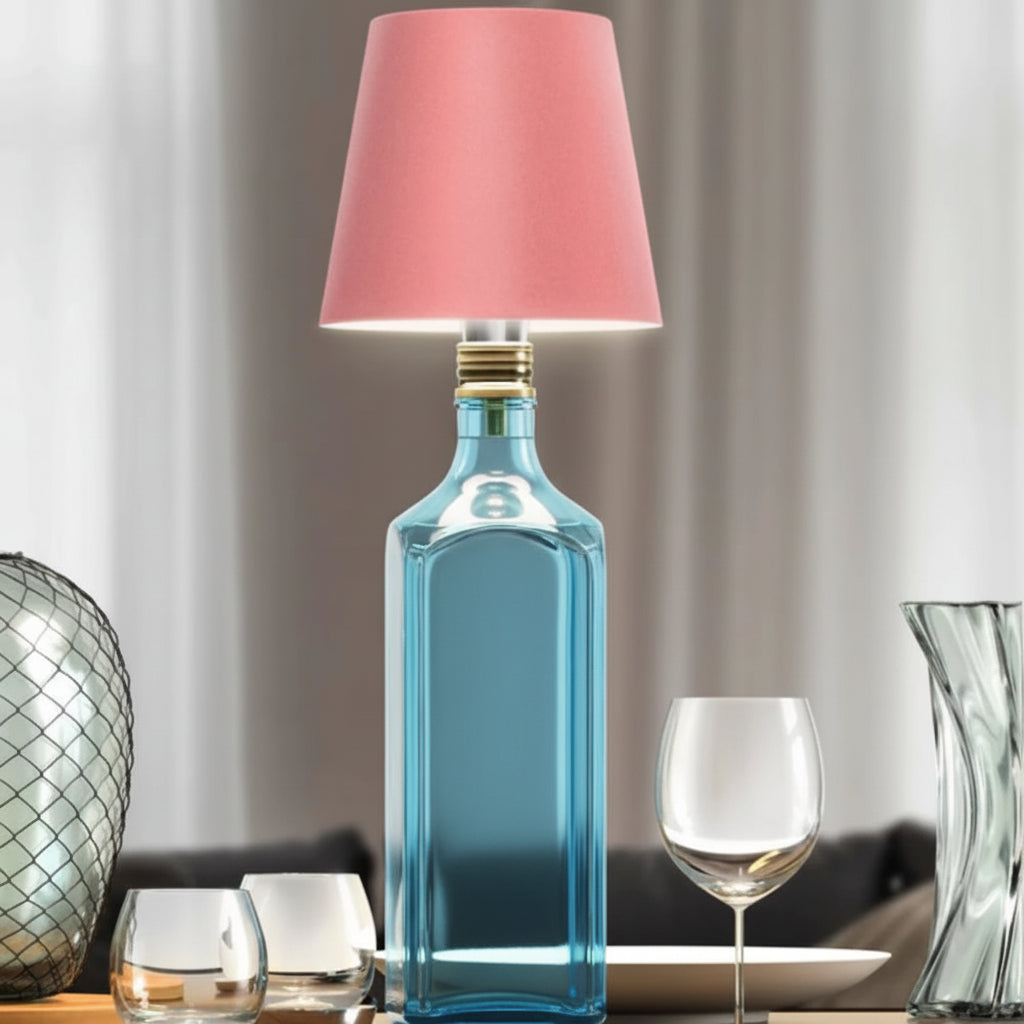 Rechargeable Bottle Lamp Home Decor Adjustable Light Source
