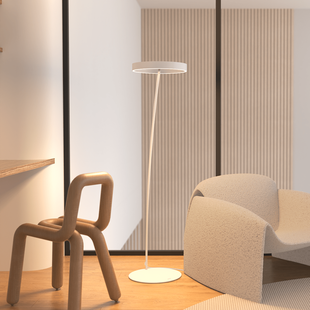 Floor Lamp LED Lighting Remote Control Adjustable Design