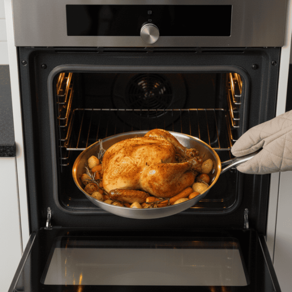 Frying Pan Stainless Steel Titanium Non Stick Cooking Pan