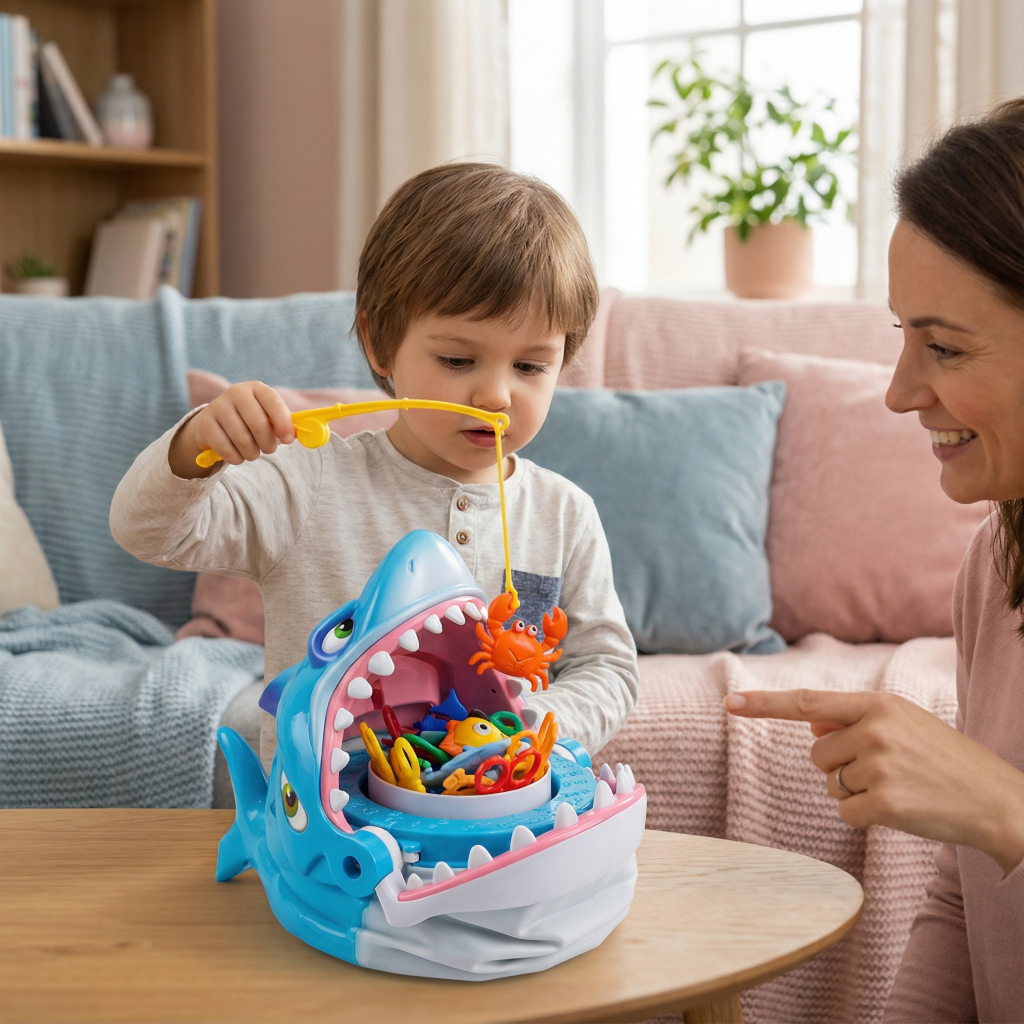 Fun Family Board Game Sharkbite Game Interactive Playtime