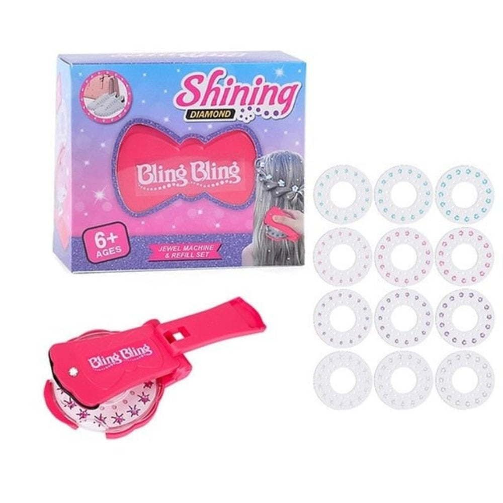 Hair Sparkle Stapler Shiny Accessories Fun Styling
