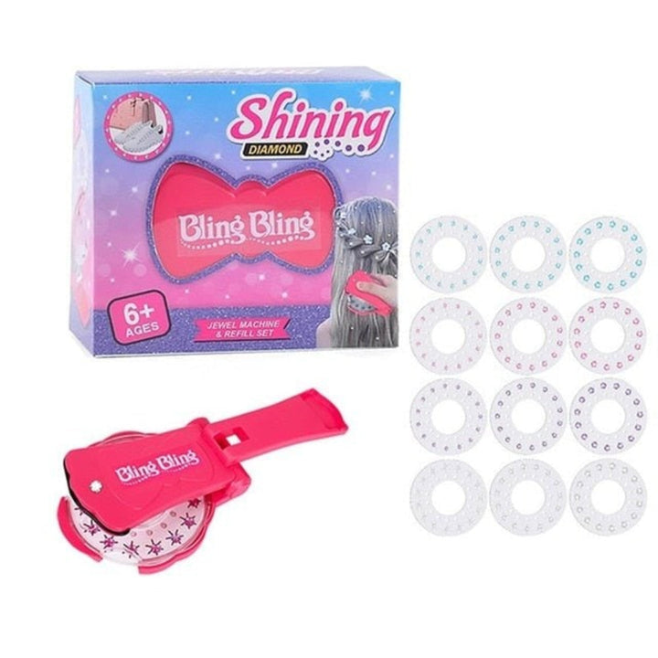 Hair Sparkle Stapler Shiny Accessories Fun Styling